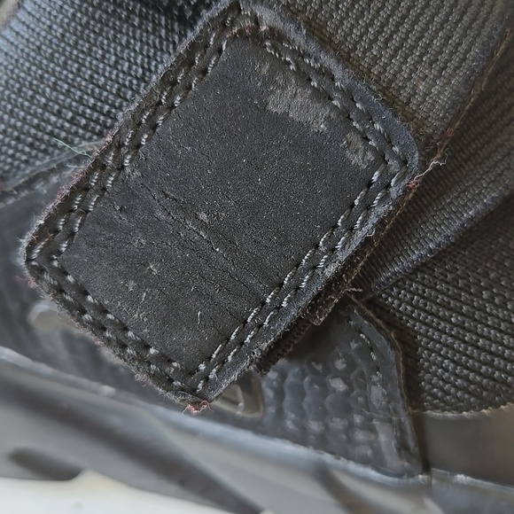 FILA Black Slip-On Cross-Strap Sneakers - Picture 12 of 14